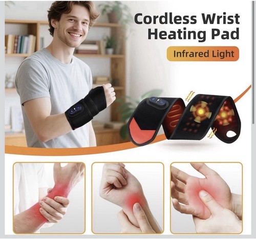 Cordless heating wrap pad - heating,
