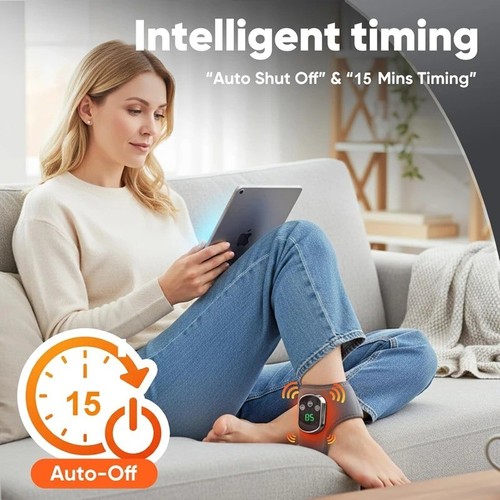 Heated ankle wrist massager - heated,