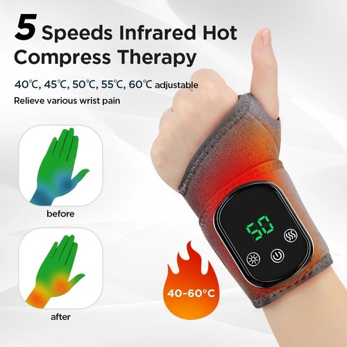 Cordless electric heated wrist - cordless,