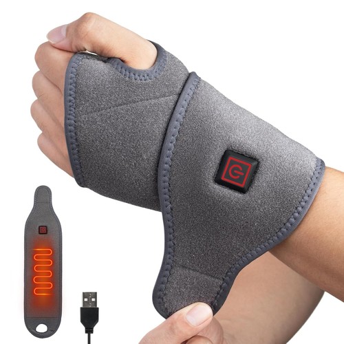 Usb heated wrist wrap - wrist, 3