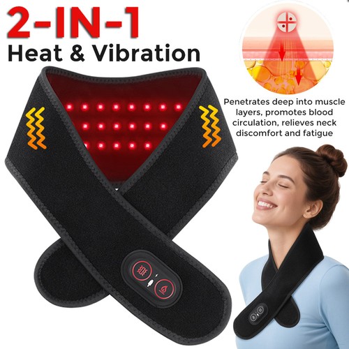 Electric neck massager heated - massager,