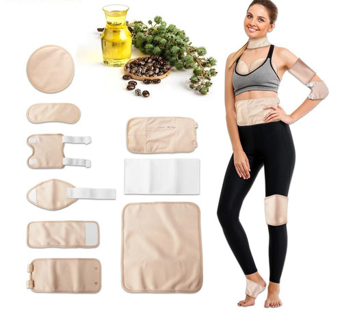 Castor oil pack wrap - castor, reusable