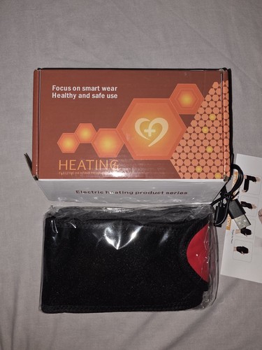 Electric heated wrist wrap
