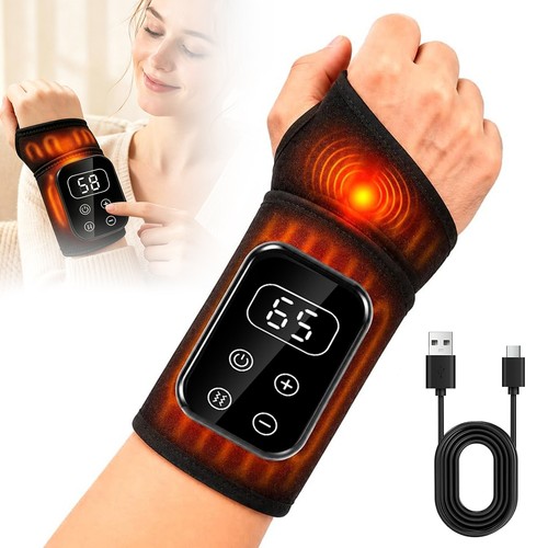Wireless heated wrist support - heated,