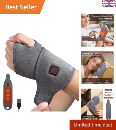 Portable heated wrist wrap - portable,