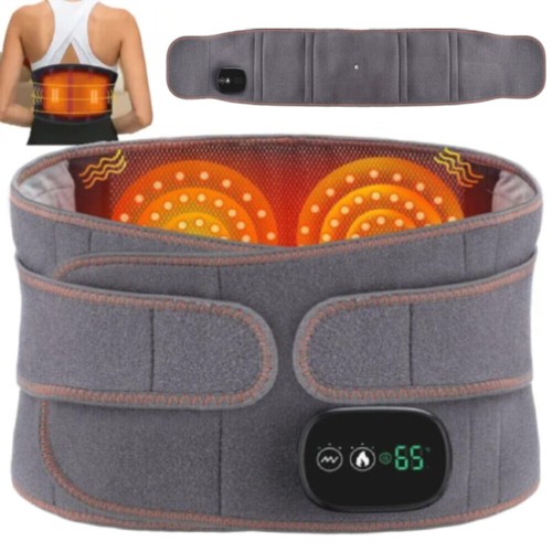 Heated vibration back massager - heated,