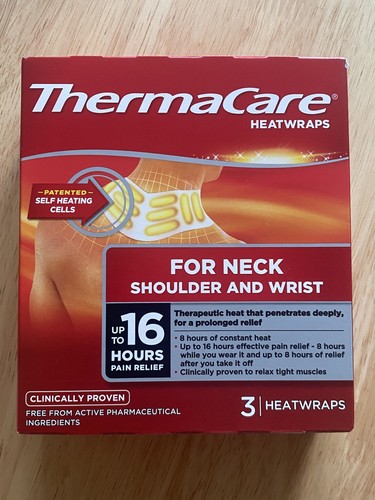 Thermacare heat wraps neck - thermacare,